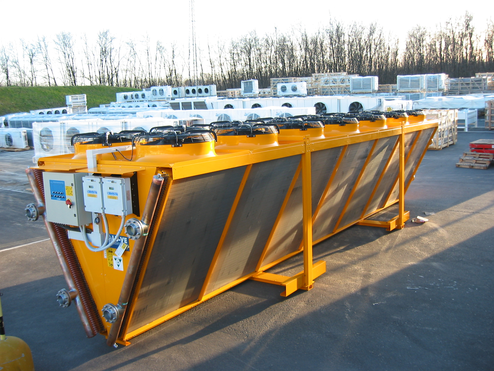 BIC - Paris - France - EHLD dry cooler ready for shipment